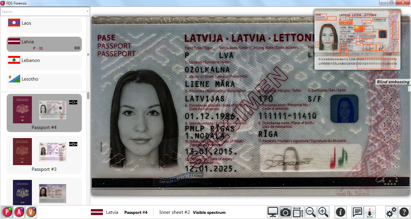 Information reference system «Passport»
